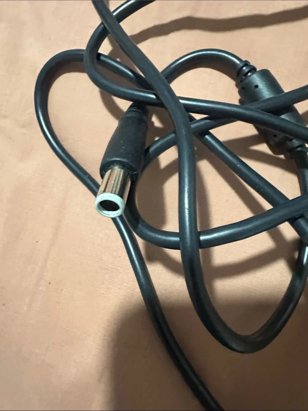 Dell Black AC Power Adapter with Attached Cable - Slim Travel Version